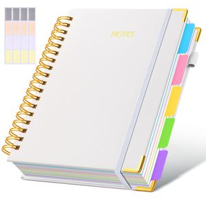 Custom Printed A5 A6 A4 No Ink Bleeding Hard Soft Leather Journal Planner PU Spiral Notebook Diary with logo for Students - Product Image 2