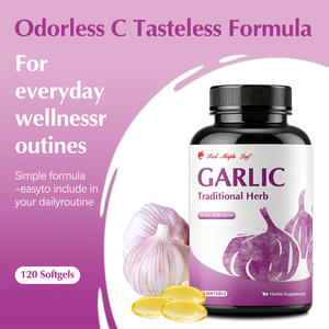 Organik Sarımsak Yağı Softjelleri - Alikin Açısından Zengin, Bağışıklık ve Kalp Sağlığı için Doğal Bitkisel Takviye, GMP Sertifikalı Toplu Tedarik - Product Image 4