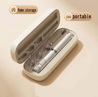 Boîte vide pour stylo d'injection en cuir PU avec doublure intérieure en peluche, étanche et antichoc, rangement portable, vente directe usine