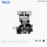 Moteur diesel remanufacturé YD25 2.5L pour Nissan Navara D22 D40 Pathfinder, bloc moteur long