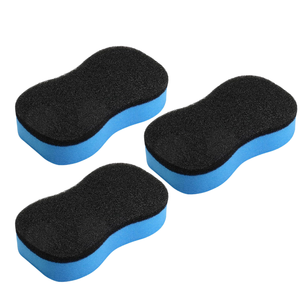 Accessoires de lavage auto : Éponges de nettoyage double face multi-usages pour voiture, bloc nettoyant pour vitres, pour polissage et cirage - Product Image 2
