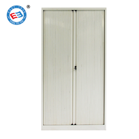 Design moderne en métal de stockage en acier bureau classeur de porte de volet roulant