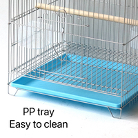 Vente chaude Mini Cage À Oiseaux Portable Petite Cage À Oiseaux Grillage Canari Perroquet Cage À Oiseaux
