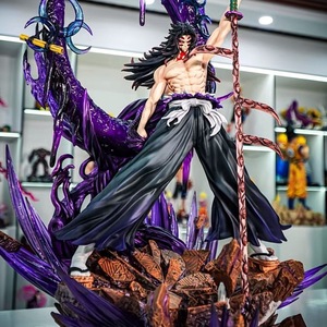 Figura de Anime de 45 cm, Estatua de Demonio <span class=keywords><strong>Kimetsu</strong></span> Kokushibo, Versión 3.0 de Black Dead Mou Figura de PVC, Figura de Anime, Juguetes de Regalo - Product Image 1