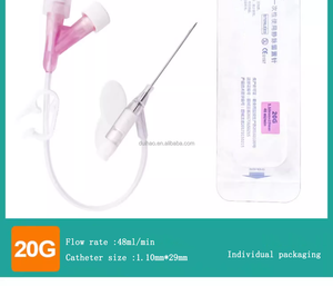 Cánula Intravenosa en Forma de <span class=keywords><strong>Y</strong></span> con Puerto de Inyección, Aguja de Infusión 18Ga 20Ga 22Ga 24Ga - Product Image 5