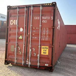 Tarifs de fret pour conteneurs de 20 pieds, 40 pieds, 40HQ, expédition de conteneurs d'exportation 40HQ, conteneur 40HQ d'occasion - Product Image 1