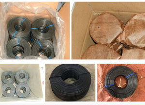 חוט קשירה שחור מחושל לברזל זיון - Product Image 5