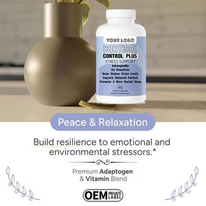 Suplementos Herbales Ashwagandha para el Cortisol, Apoyo para un Sueño Reparador, Alivio del Estrés, para Adultos, 90 Cápsulas, Suministro para 30 Días - Product Image 3