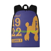 Sac à dos personnalisé Chi Eta Phi pour femme, sac à dos réutilisable pour les courses, sac à dos de haute qualité, sac de week-end