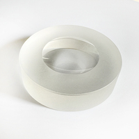 Factory Custom OEM Coated Glass Germanium ZnS Concave Lens Anti-Reflective Coating 8-14m Security Infrared Imaging Thermal