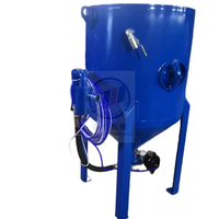 Nouvelle conception de machine de sablage à sec, nettoyage de surface, élimination de la rouille, marque Jichuan, garantie 1 an, certifiée CE, contrôlée par PLC