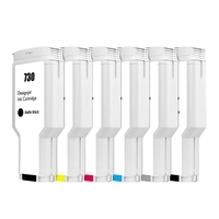 Cartouche d'encre compatible OCB 300ML 6 couleurs 730 avec puce et encre pour imprimantes HP DesignJet T1600 T2600 T1700