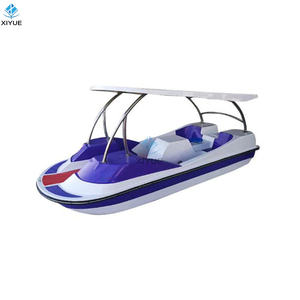 Bateau de couple luxueux en fibre de verre divertissement aquatique bateau flottant parc aquatique équipement de sport <span class=keywords><strong>d</strong></span>'amusement bateau à pédales électrique - Product Image 3