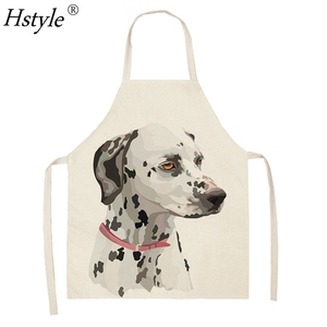 68x55cm cucina famiglia adulto antivegetativa grembiule senza maniche poliestere cane serie animali tuta stampata SD2015 - Product Image 2