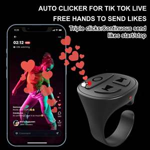 Tiktok Scrolling Ring Bluetooth Cámara Control remoto para iPhone TIK Tok Scrolling Ring Page Turner para <span class=keywords><strong>Kindle</strong></span> <span class=keywords><strong>App</strong></span> - Product Image 3
