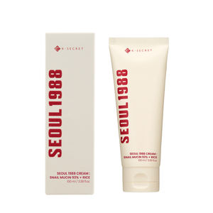 Crème de riz + mucine d'escargot 93% Seoul 1988 - Soin hydratant et anti-âge coréen pour une peau éclatante - Product Image 1