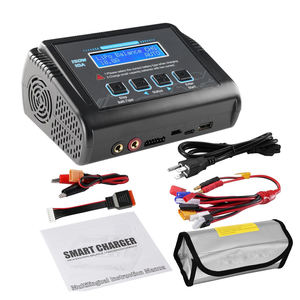 Chargeur de batterie LiPo 150W 10A, chargeur/déchargeur rapide d'équilibrage RC, 1S-6S LiPo/Li-ion pour drones RC - Product Image 1