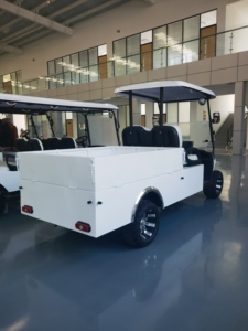 2-Seater Electric Golf Cart with Cargo <b>Box</b> - Product Image 4