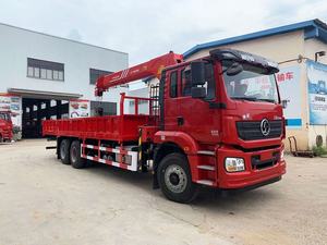 Grúa hidráulica telescópica montada en camión Shacman de 12 toneladas - Product Image 6