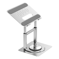 Support pour ordinateur portable Great Roc Support pour ordinateur portable avec base rotative Support élévateur pour ordinateur portable à hauteur réglable