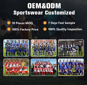 Fußballtrikot-Sets Sublimations-Fußballbekleidung für Herren-Trainingsfußballshirts Maßgeschneiderte Fußball-Sportbekleidung Fußballteam-Uniform - Product Image 5