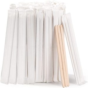 Palillos Agitadores Desechables de Bambú/Madera para Espresso, Palitos para Café Ecológicos - Product Image 6