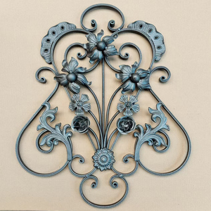 Accesorios para Puertas de Hierro Forjado, Rosetas, Paneles Decorativos Florales de Hierro - Product Image 4