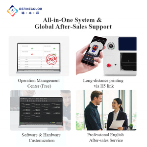 Refinecolor T-shirt printmachine Direct-to-Garment automatische A3 DTG printer Epson DTG printer kledingprinter voor kleine bedrijven - Product Image 5