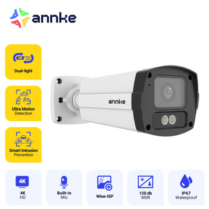 Caméra Bullet <span class=keywords><strong>ANNKE</strong></span> UP008 4K 8MP AI & Smart Dual Light & Micro Intégré 2.8-12 mm Motorisée PoE IP IP67 IK10 - Product Image 1