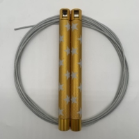 Aluminium antirouille Force industrielle Entraînement d'agilité de niveau professionnel Corde de vitesse à tous niveaux Corde Cross Fit de qualité militaire