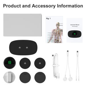 Estimulador Muscular <span class=keywords><strong>TENS</strong></span> EMS SM9125A com 8 Modos e 19 Níveis de Intensidade, Massageador Portátil Recarregável para Alívio da Dor em Todo o Corpo - Product Image 6