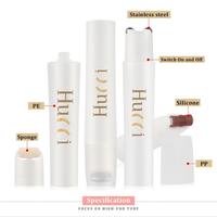 Tube applicateur de soin de la peau personnalisé D30 30ml-50ml, emballage en tube blanc pour crème pour le corps, crème pour le cou avec applicateur en silicone