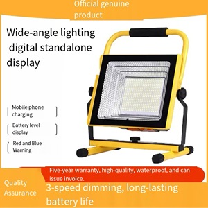 800W ha condotto il riflettore 90LED luce da lavoro portatile telecomando ricaricabile impermeabile IP65 luci di inondazione all'aperto - Product Image 3