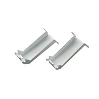 Support de montage en tôle rainurée sur mesure OEM, acier thermolaqué, découpe laser, fabrication par pliage CNC