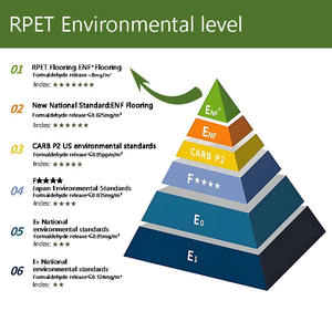Luxe Non-PVC Zéro Formaldéhyde Imperméable Ignifuge RPET Revêtement de Sol Intérieur Antidérapant Sans Pollution pour Hôpitaux Hôtels Villas - Product Image 4