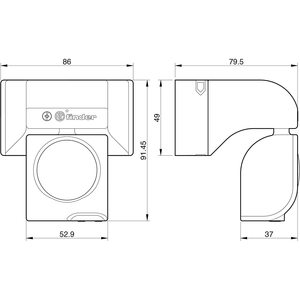 Outdoor Infrared <strong>Design</strong> <strong>Motion</strong> Detector Finder 18.A1.8.230.0000 <strong>Motion</strong> &amp; Position Sensor - Product Image 3
