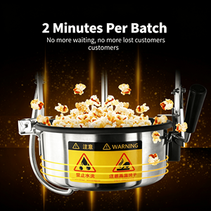 Máquina Comercial para Hacer Palomitas de Maíz, Olla de Acero Inoxidable de Alta Eficiencia para Cine, Tienda de Aperitivos - Product Image 6