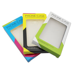 Boîte d'emballage en papier kraft avec fenêtre et boîte d'emballage électronique à <span class=keywords><strong>prix</strong></span> compétitif - Product Image 6