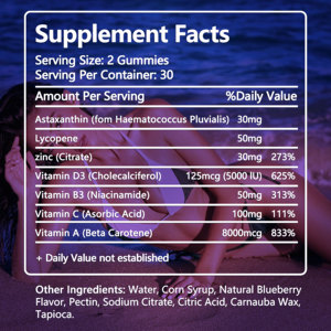 Gommose autoabbronzanti vegane personalizzate <span class=keywords><strong>per</strong></span> protezione solare/UV - Product Image 3