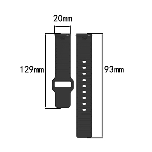 Bracelet de montre en silicone universel double couleur 22MM 20MM pour Samsung Galaxy <span class=keywords><strong>Watch</strong></span> 7 6 5 4 Pro <span class=keywords><strong>Classic</strong></span> 44 40mm <span class=keywords><strong>42mm</strong></span> 46mm <span class=keywords><strong>Huawei</strong></span> <span class=keywords><strong>GT</strong></span> - Product Image 6