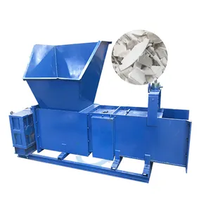 Vertical Waste styrofoam block making equipment foam EPS plastic crusher compactor eps recycling machine