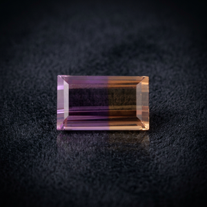 ANAM EMPORIUM อเมทรินธรรมชาติคุณภาพสูง ได้รับการรับรองจาก IGI  ผสมสีต่างๆ  ทรงเรเดียนท์คัท  ประกายรุ้ง  ขนาด 10x12 มม. - Product Image 2