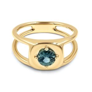 เครื่องประดับแฟชั่น Milskye สําหรับผู้หญิง แหวนทอง 18k ชุบ 925 เงินมอนทาน่าไพลินโอเอซิส - Product Image 1