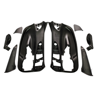 Kits de carrosserie de remplacement de porte de voiture en fibre de carbone OEM, couleur noir mat pour Ferrari SF90
