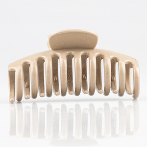 Trigo palha cabelo grip clip cor clara constantemente aperto de cabelo aperto grande tamanho clip lavagem rosto banho placa cabelo resistente - Product Image 4