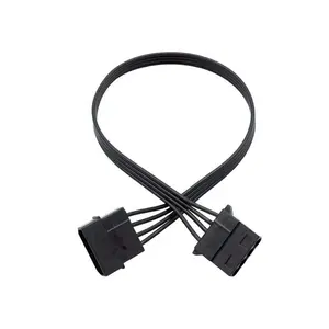 Cantell 22cm IDE 4Pin macho a IDE 4Pin hembra Cable de extensión de alimentación 32cm 42cm 62cm 82cm