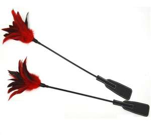 SM Feather Love Paletas de Cuero Impermeables, Flogger, Látigo de Mano para Diversión en Pareja, Equipo de Bondage, Juguete Sexual para Adultos para Marido y Esposa - Product Image 5