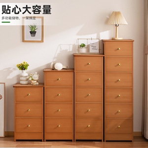 Multi-layer floor-standing storage cabinet, <b>drawer</b>-style storage cabinet, storage unit, shelf, integrated wall-mounted storage - Product Image 4