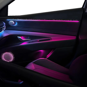 Bande lumineuse LED RGBIC en acrylique pour éclairage d'ambiance intérieur de voiture, lampe néon pour Hyundai Elantra 2021-2025 (vente en gros) - Product Image 3
