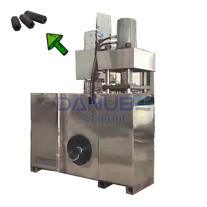 Poudre hydraulique à haut rendement de charbon d'acier inoxydable formant des machines de briquette de charbon de bois de Shisha de contrôle d'écran intelligent d'équipement - Product Image 1